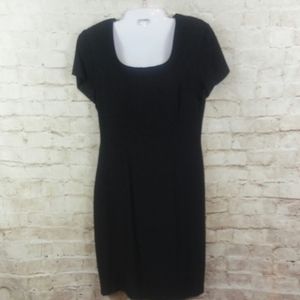 J.B.S.BLACK Dress Midi Vintage Little Black Dress